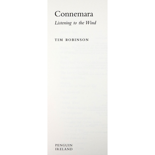 253 - Robinson (Tim) Connemara - Listening to the Wind, ... The Last Pool of Darkness,... A... 