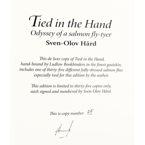 279 - With Original Fly inset on Front CoverFishing: Hard (Sven-Olov) Tied in the Hand-Odyssey of a Salmon... 