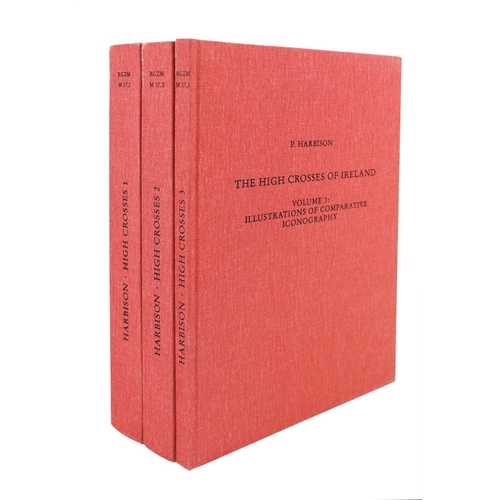 282 - R.I.A. - Harbison (Peter) The High Crosses of Ireland, An Iconographical and Photographic Surve... 