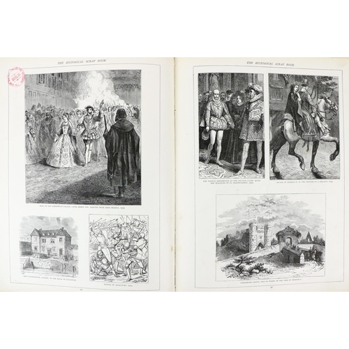 313 - Association Copy: The Historical Scrap Book, sq. folio Lond. (Cassel & Co.) n.c. 1890 Illus... 