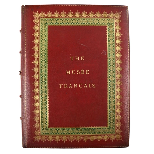 422 - Binding: The Musee Francais, Fifty of the finest examples of The Old Masters. Lg. folio Lond. (... 