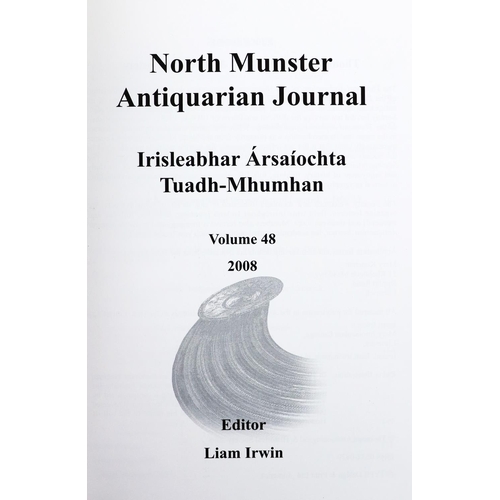 428 - Periodical: North Munster Antiquarian Journal, Vol. I No. 3, 1938 - Vol. VIII, No. 4, 1961, (a few n... 