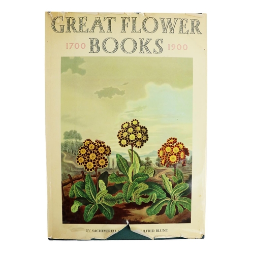 434 - Sitwell (Sacheverall) & Blunt (Wilfrid) Great Flower Books, 1700 - 1900, Atlas folio Lond. (Coll... 