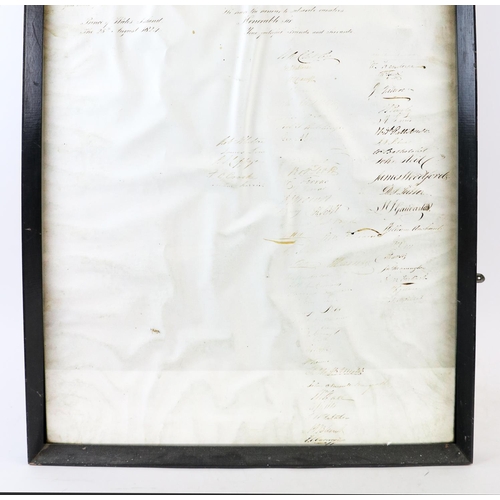 440 - Governors of a Colonial IslandSeven Documents, 1817-1824, associated with the appointment and depart... 