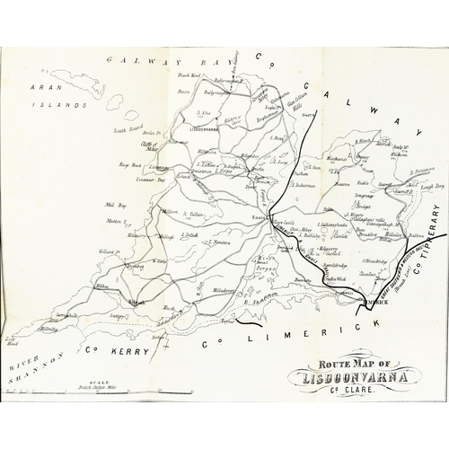 539 - Co. Clare: [Dwyer (Philip)]? A Handbook to Lisdoonvarna and its Vicinity, Sm. 8vo Dublin 1876. First... 