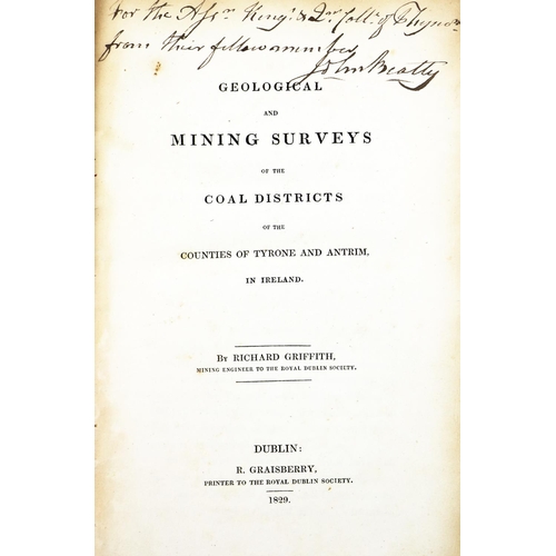 590 - Griffith (Richard) Geological and Mining Surveys of the Coal Districts of the Counties of Tyrone and... 