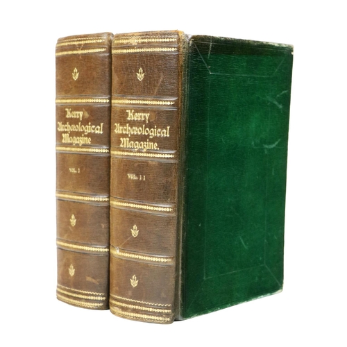 599 - Periodical: Kerry Archaeological Journal, Vol. I No. 1 - Vol. V No. 21, together 21 nos. (an unbroke... 