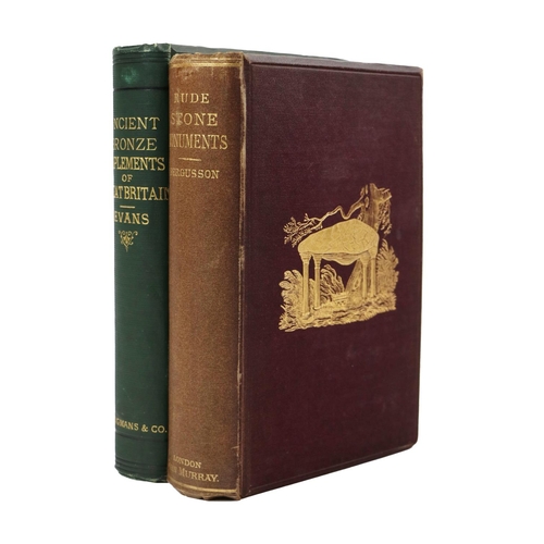 600 - Ferguson (James) Rude Stone Monuments in All Countries, Their Age and Uses. 8vo Lond. 1872.&nbs... 