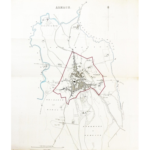 630 - With 35 Large Folding MapsIrish Boroughs: Instructions given by The Chief Secretary for Ireland... 