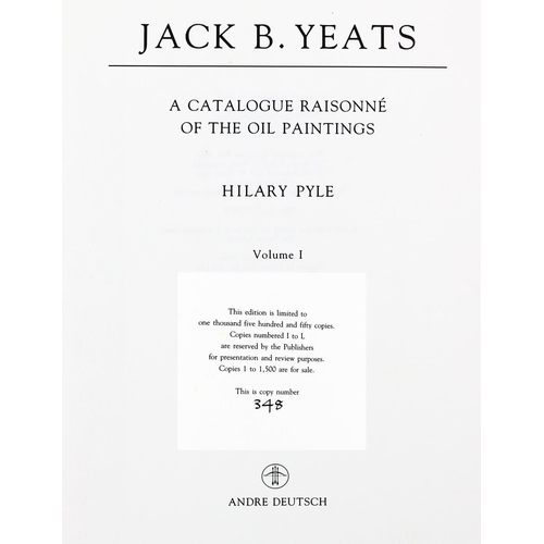 640 - Artists & Paintings: Pyle (Hilary) Jack B. Yeats A Catalogue Raisonne of the Oil Paintings, 3 vo... 