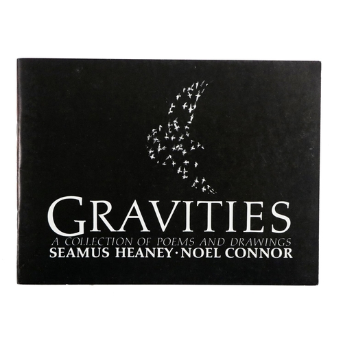 653 - One of 40 Copies SignedHeaney (Seamus) & Connor (Noel) Gravities, oblong 4to, Newcastle (Charlot... 