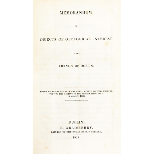 Royal Dublin Society: Memorandum of Objects of Geological interest in ...