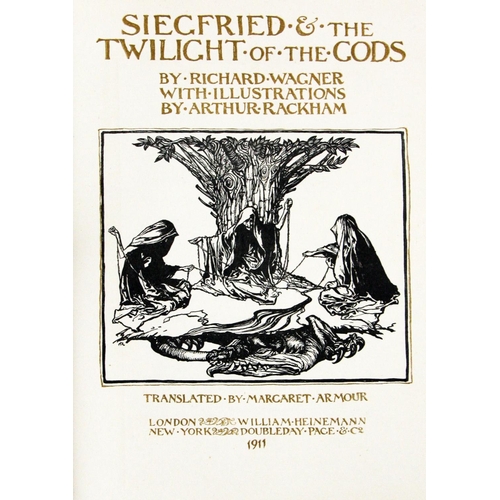 794 - Rackham (Arthur) Illustrator, Wagner (Richard) Siegfried and The Twilight of the Gods, 4to Lond... 