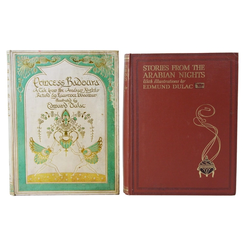 803 - Delac (Edmund) illustrator; Tales from the Arabian Nights, thick 4to Lond. n.d. retold by L. Housman... 