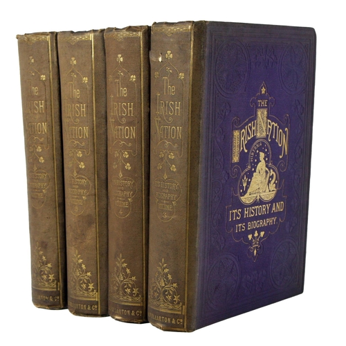 807 - Wills (James) & Wills (F.) The Irish Nation: its History and its Biography, 4 vols. Edin (A. Ful... 