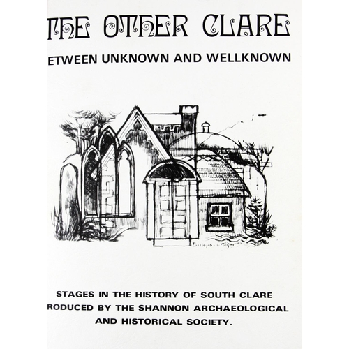 810 - Periodical: The Other Clare, Vol. I - Vol. 46, together 46 Nos. folio 1977-1922. Illus. th... 