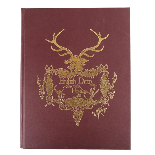 822 - Limited Edition: Millais (J. Guille) British Deer and Their Horns, folio Lond. 1982. Lim. ... 