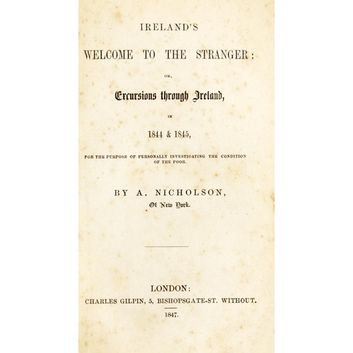 834 - Pre-Famine Travel in IrelandBarrow (John) A Tour Round Ireland, through the Sea-Coast Counties ... 