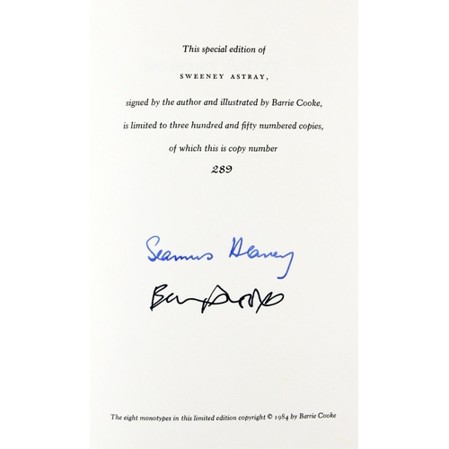 862 - Signed by Poet & ArtistHeaney (Seamus) & Cooke (Barrie) artist Sweeney Astray, 8vo... 