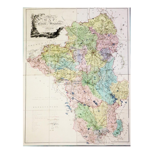 905 - Rare Survey - Map of County Monaghan Irish Map: [County Monaghan] McCrea (William) A Map of the Coun... 