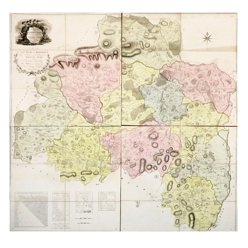 906 - Rare Queen's County Grand Jury MapIrish Map: [County Laois] Cahill (Daniel) A Map of the Queen's Cou... 