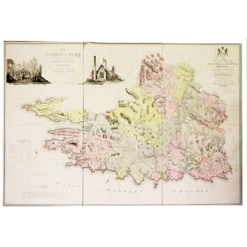 907 - Rare County Cork Survey MapIrish Map: [County Cork] Bath (Neville) The County of Cork, Surveyed... 