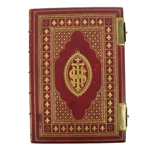 912 - Signed by SaintUnique Association CopyBinding: [Newman (John H. Card.)] Canon Missae ad usum Episcop... 