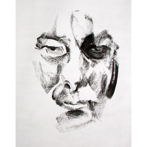 918 - One of 25 CopiesLe Brocquy (Louis) Eight Irish Writers, portfolio, a series of 8 charcoal Drawings, ... 