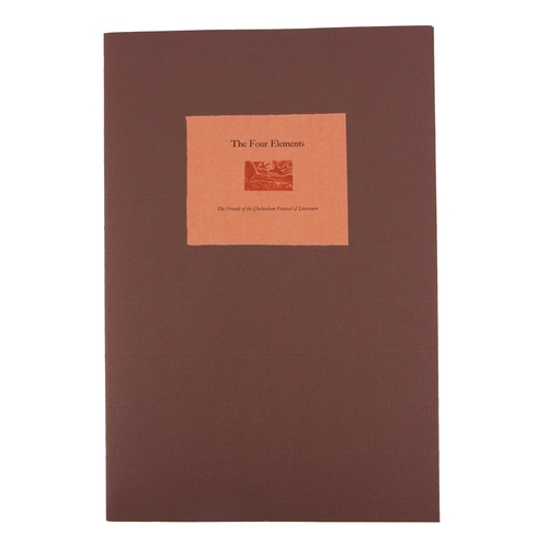 920 - Signed by Heaney & Others[Cheltenham Festival of Literature]  The Four Elements, portf... 