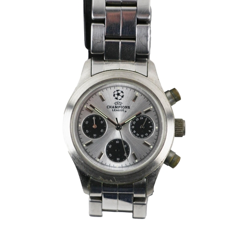 944 - Soccer: [Champions League] 1999, a cased Gentlemans Citizen Wrist Watch, issued to V.I.P.'s at the 1... 