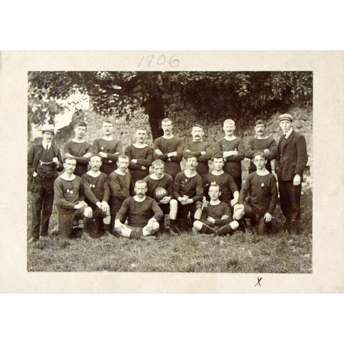 998 - G.A.A.: Photograph - Dublin, 1906, an original black and white Team Photograph of the 1906 All-Irela... 