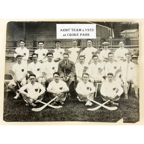 999 - G.A.A.:  Photograph, [Munster Army 1925], an original black and white Team Photograph of the 1925 [M... 