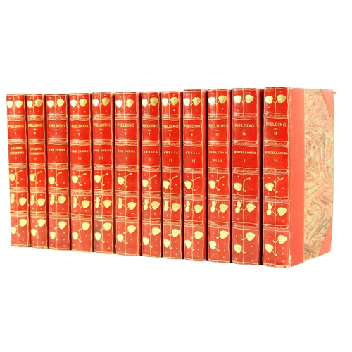 1024 - Bindings: Fielding - The Works of Henry Fielding, 12 vols. roy 8vo Westminster (A. Constable & C... 