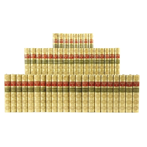 1025 - Bindings: Scott (Sir Walter) Waverly Novels, 48 vols. sm. 8vo Edinburgh (Cadell & Co.) 1829. Add... 