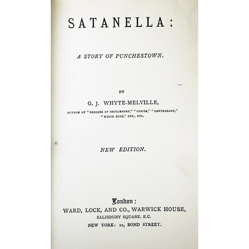 1029 - Bindings:  - Whyte - Melville (G.J.) The Works of G.J. Whyte - Melville, 26 vols. 8vo Lond. (Ward, L... 