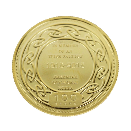 1161 - Gold Coin: Dublin Mint Office - The Jeremiah O'Donovan Rossa gold Commemorative Coin, 9ct gold (4g) ... 