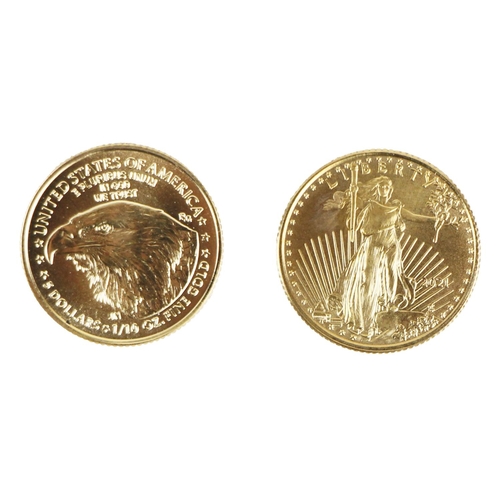 1166 - Gold Coins: Coins & History Foundation - 35th Anniversary of US Gold Eagle (499 Premium Sets Wor... 