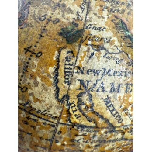 674 - Nathaniel Hill - Pocket Globe, London, 1754The Globe is contained in its original case, which itself... 