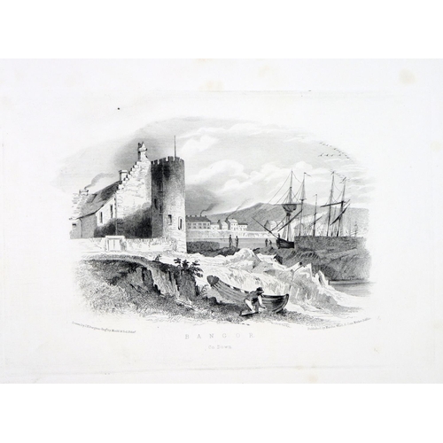 61 - Rare Plate Book of Northern IrelandBurgess (J. Howard) Illustrations of the North of Ireland, Guide ... 