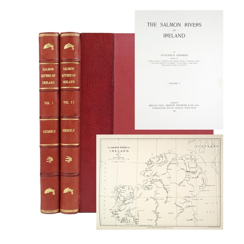 64 - Limited Edition - Fine CopyFishing: Grimble (Augustus) The Salmon Rivers of Ireland, 2 vols. lg. 4to... 