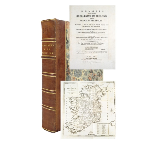 66 - Musgrave (Sir Richard)&nbsp;Memoirs of the Different Rebellions in Ireland,&nbsp; thick 4to, D. (R. ... 