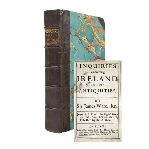 67 - From the Library of J.K.L.[Doyle (Most Rev. Dr. James)] Ware (Sir James) Inquiries concerning Irelan... 