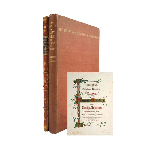 72 - Blackburne (G.L.) Sketches Graphic and Descriptive etc for a History of the Decorative Painting appl... 