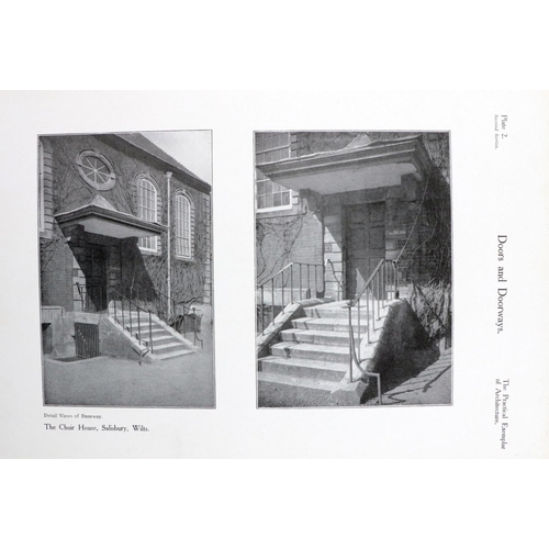 73 - Architecture: -  MaCartney (Mervyn) The Practical Exemplar of Architecture,  First [-Sixth] Series. ... 