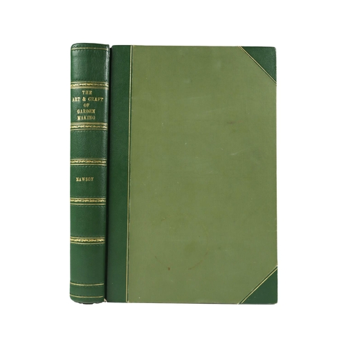 74 - Mawson (Thos. H.)&nbsp;The Art & Craft of Garden Making, folio Lond. [1926]&nbsp;Fifth Edn., col... 