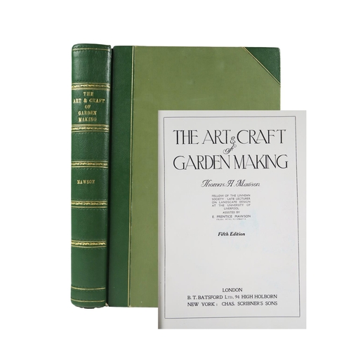 74 - Mawson (Thos. H.)&nbsp;The Art & Craft of Garden Making, folio Lond. [1926]&nbsp;Fifth Edn., col... 
