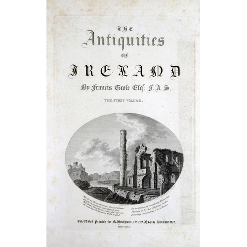 81 - Grose (Francis)&nbsp;The Antiquities of Ireland, 2 vols. large folio Lond. 1791.&nbsp;First Edn., Lg... 