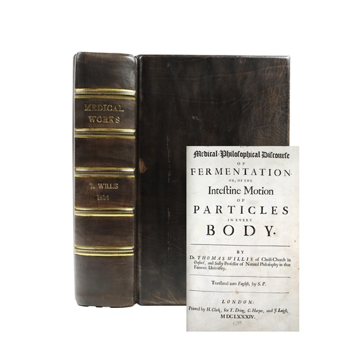 86 - Medical: Willis (Dr. Thos.) A Medical - Philosophical Discourse of Fermentation, Or, of the Intestin... 
