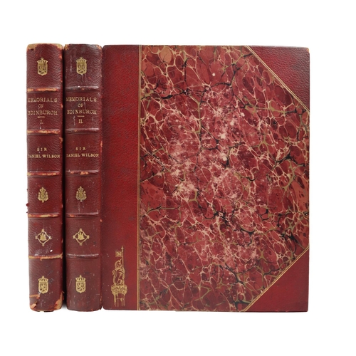 87 - Wilson (Sir Daniel) Memorials of Edinburgh in the Olden Times, 2 vols. folio Edin. & Lond. 1891.... 