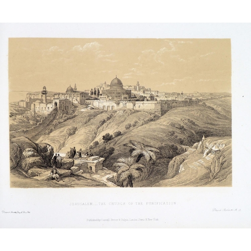 89 - With Fine Lithographic PlatesRoberts (David) Tour in the Holy Land - Plates, oblong folio Lond. (Cas... 